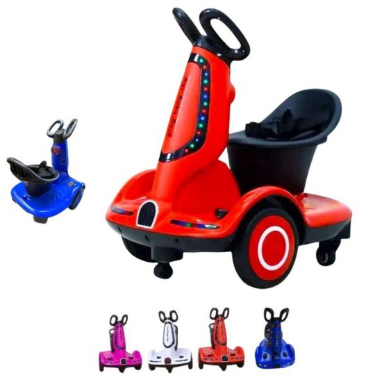 صورة سيارة كهربائية للأطفال بتصميم عصري وألوان جذابة